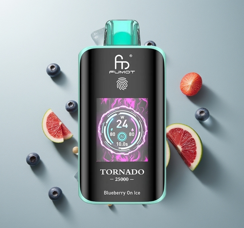 عواصف الانتعاش والدفء الحلو: اكتشاف الانسجام بين فايب فوموت تورنادو 25000 سحب - التوت الأزرق على الجليد وفايب فوموت تورنادو ديجيتال بوكس 12000 سحب - الكرز في سوق الفيب العربي لعام 2025